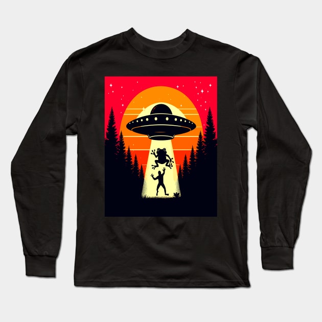 Alien Believe Long Sleeve T-Shirt by Outrageous Flavors